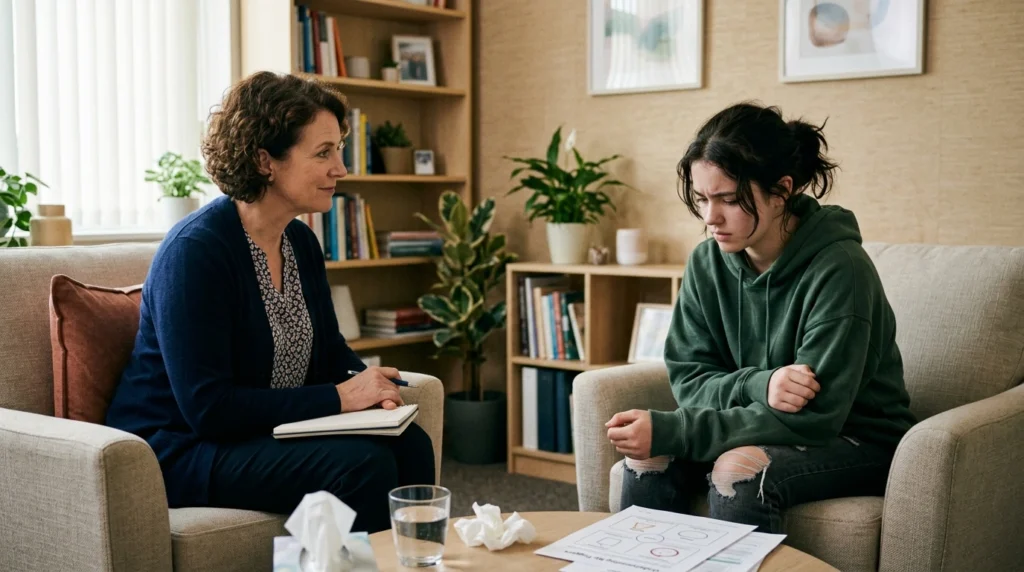 Therapy for teens with anger